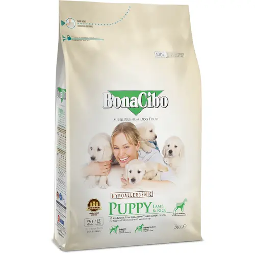 BonaCibo Puppy Lamb & Rice