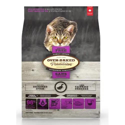 Oven-Baked Tradition Grain-Free Cat з качкою