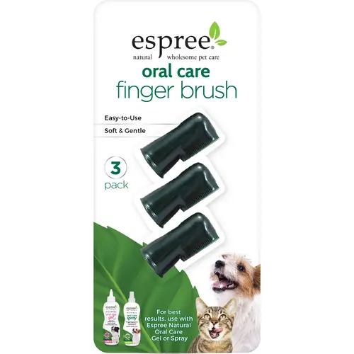 Espree Oral Care Fingerbrush 3 pack